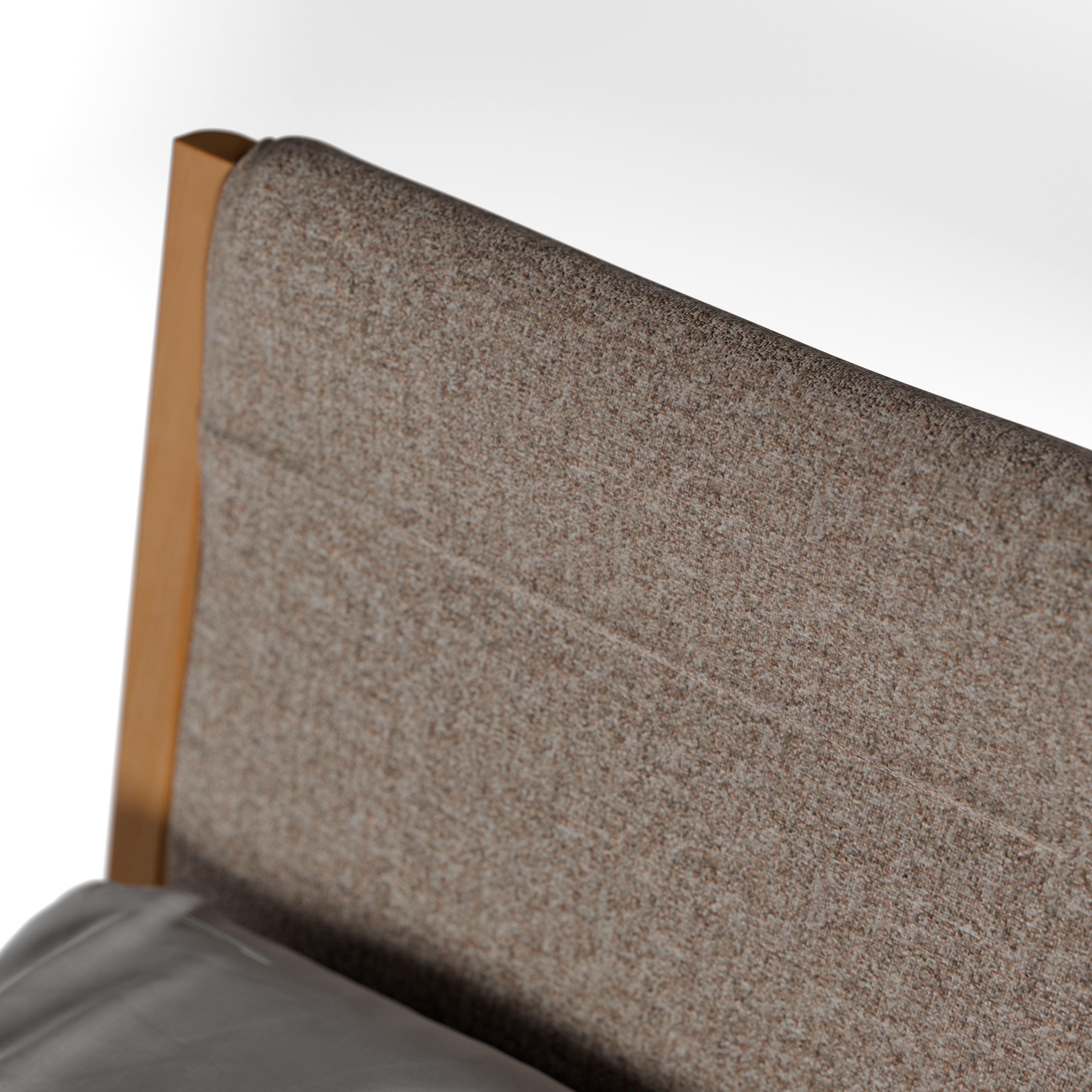 Bett Almeno Housse mit Weisspolsterung