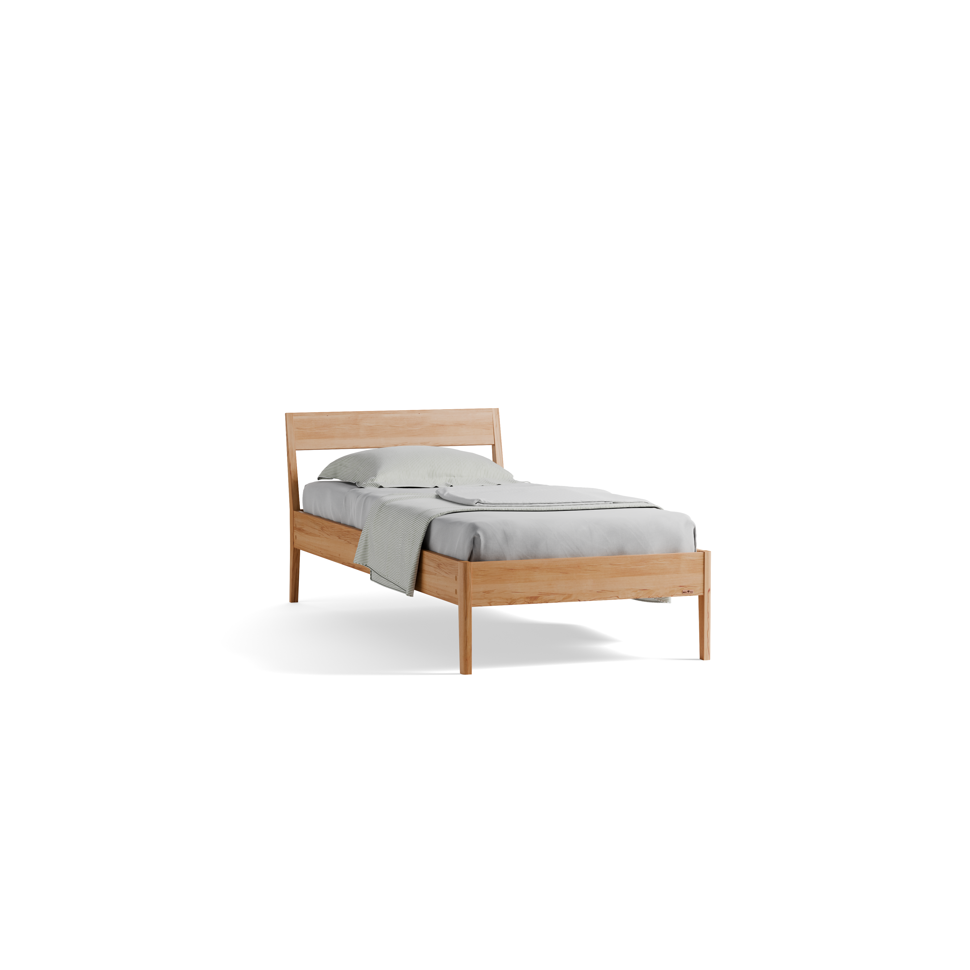 Bett Almeno mit Stegbetthaupt