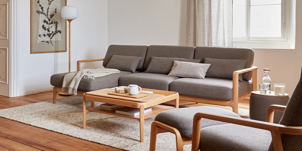 Wohnzimmer mit Sofa Linera