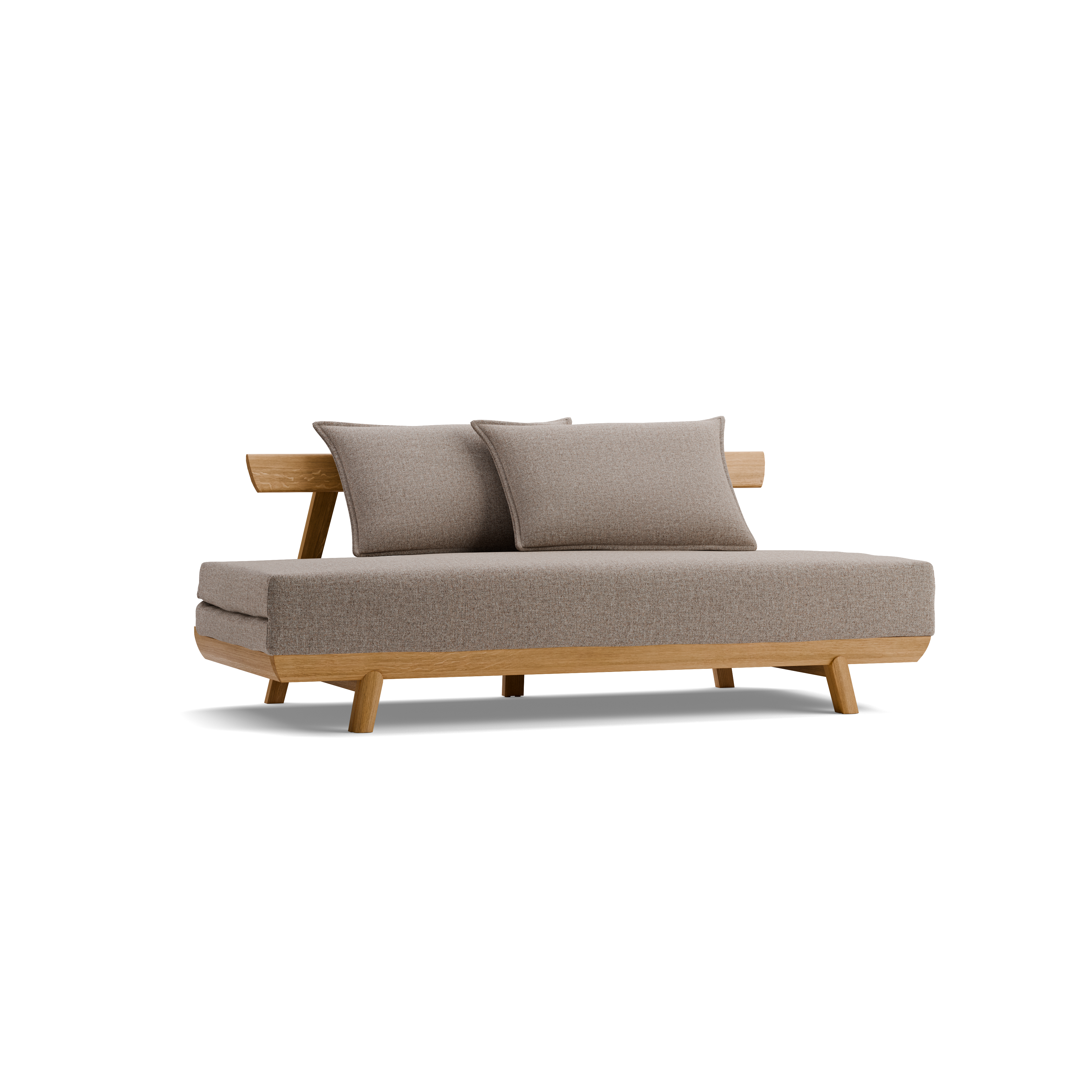 Bettsofa Doppio 160x200 cm inkl. 2 Kissen