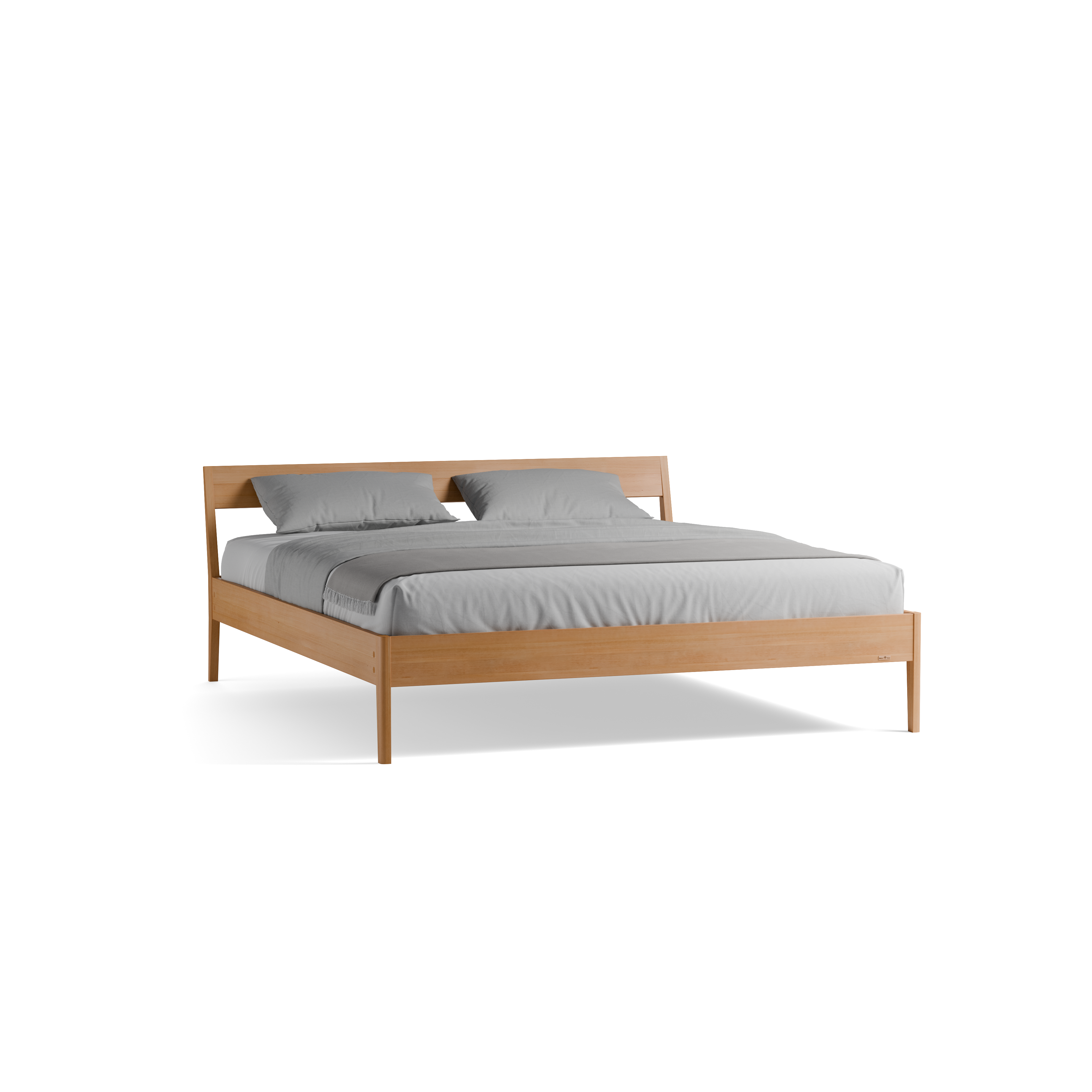 Bett Almeno mit Stegbetthaupt
