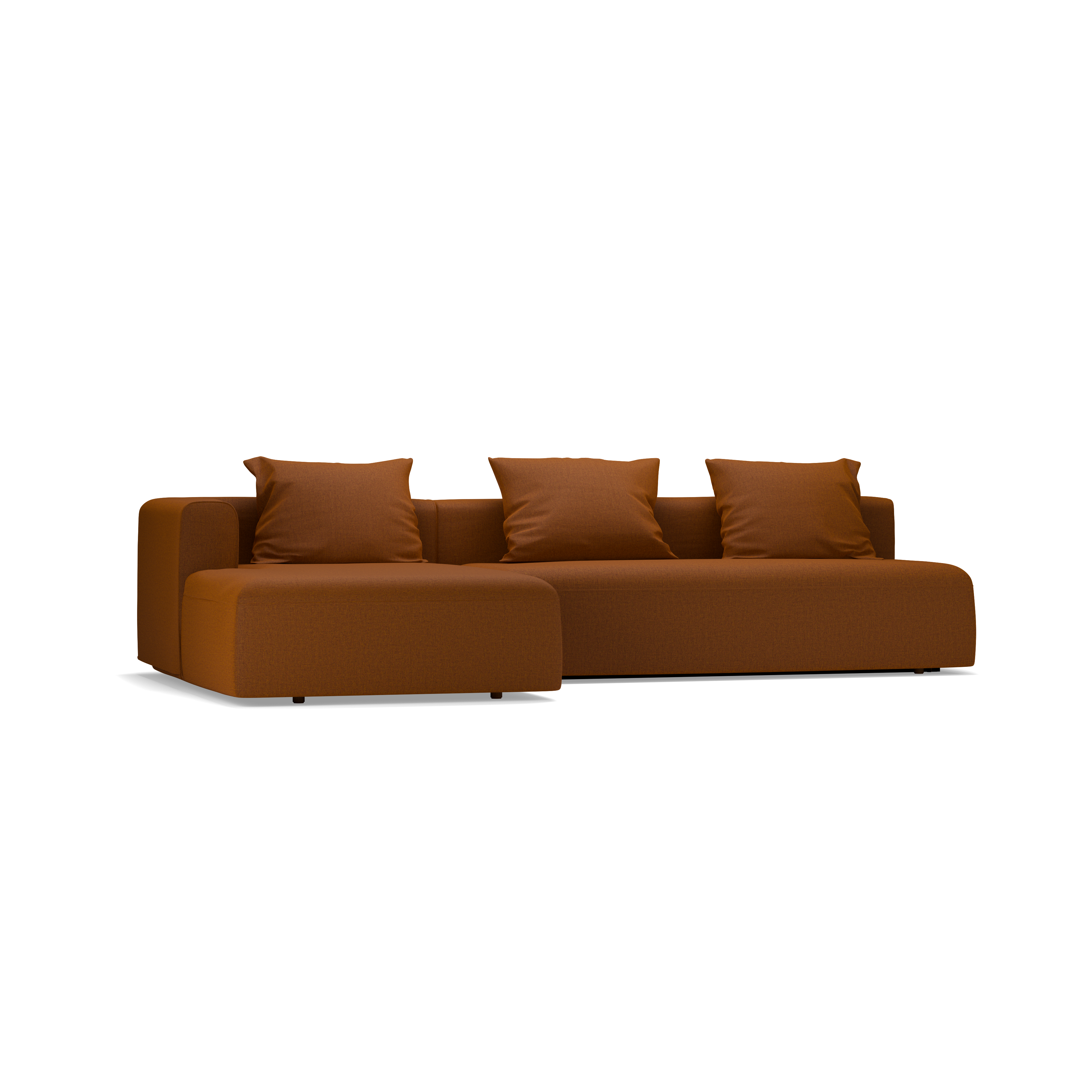 Lounge-Sofa Sereno mit Schlaffunktion, B 320,5 x T 180 cm