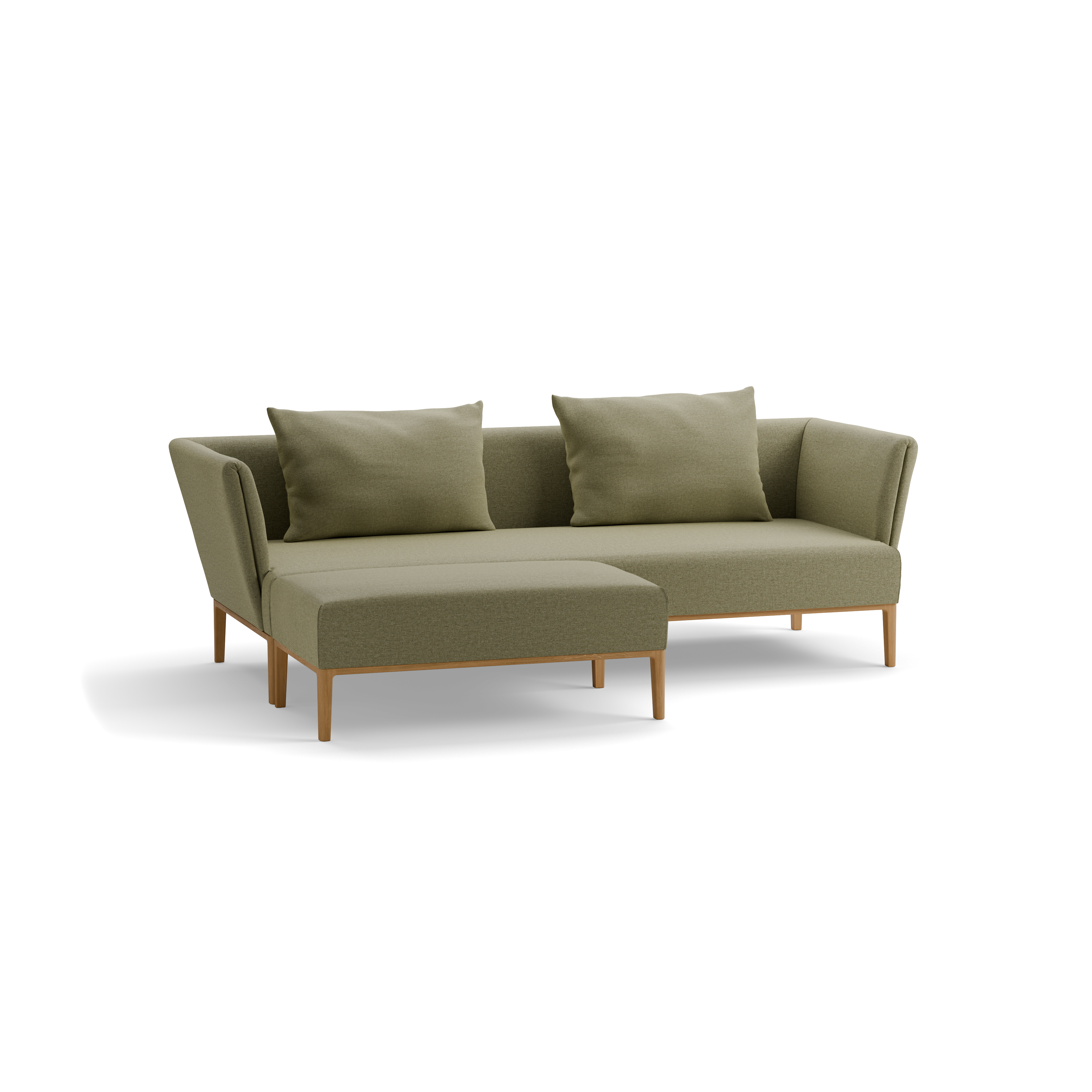 3er Sofa Lorea mit Hocker