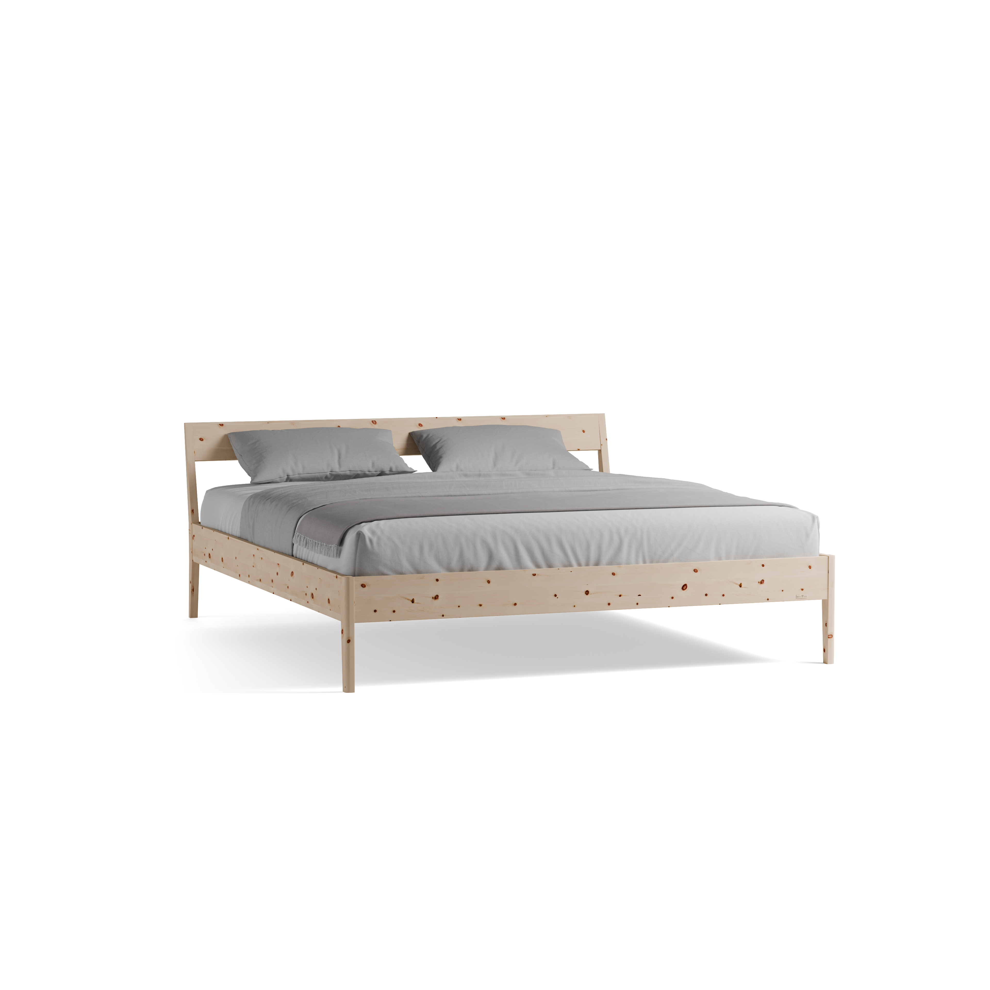 Bett Almeno mit Stegbetthaupt