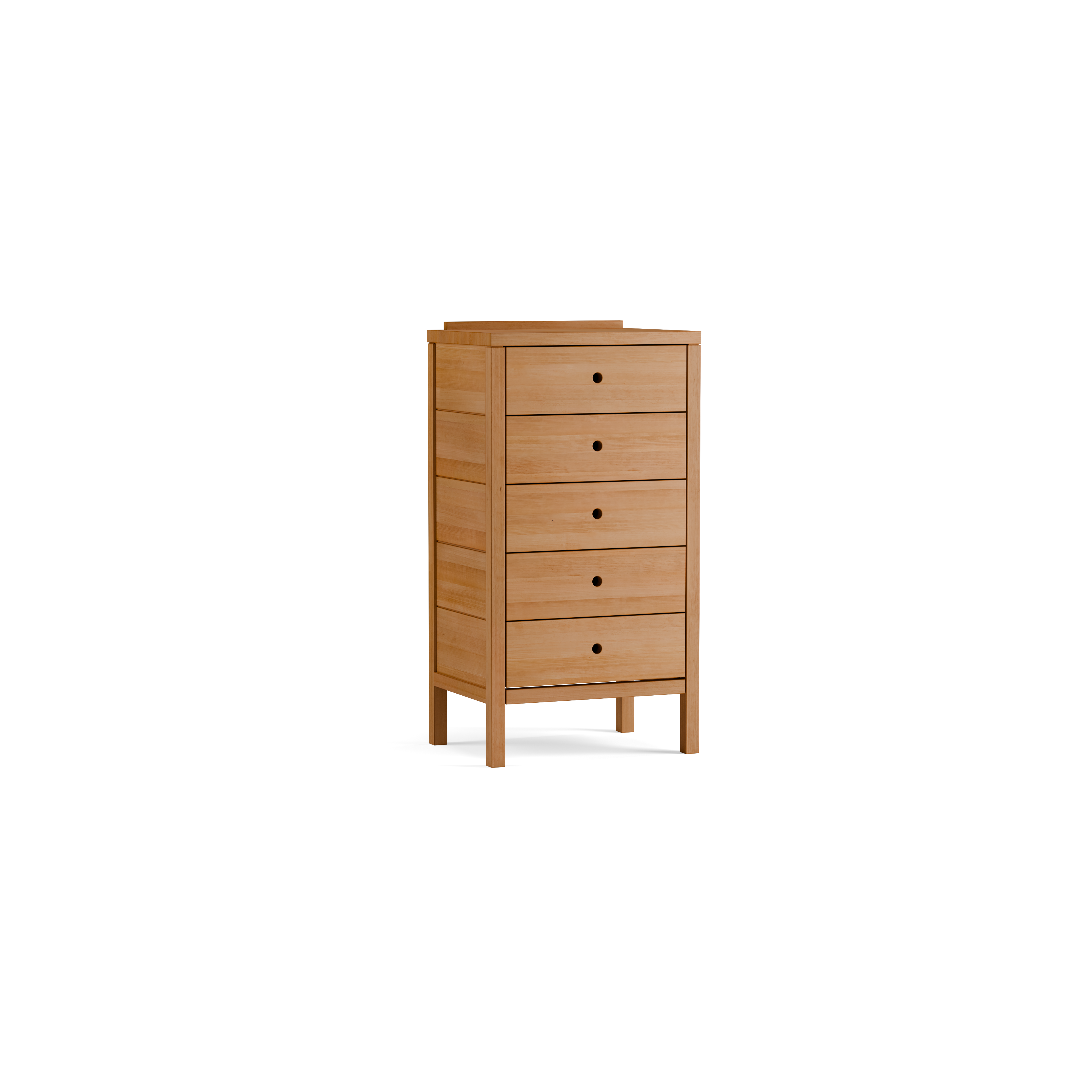 Ladenschrank Ettore schmal mit 5 Laden