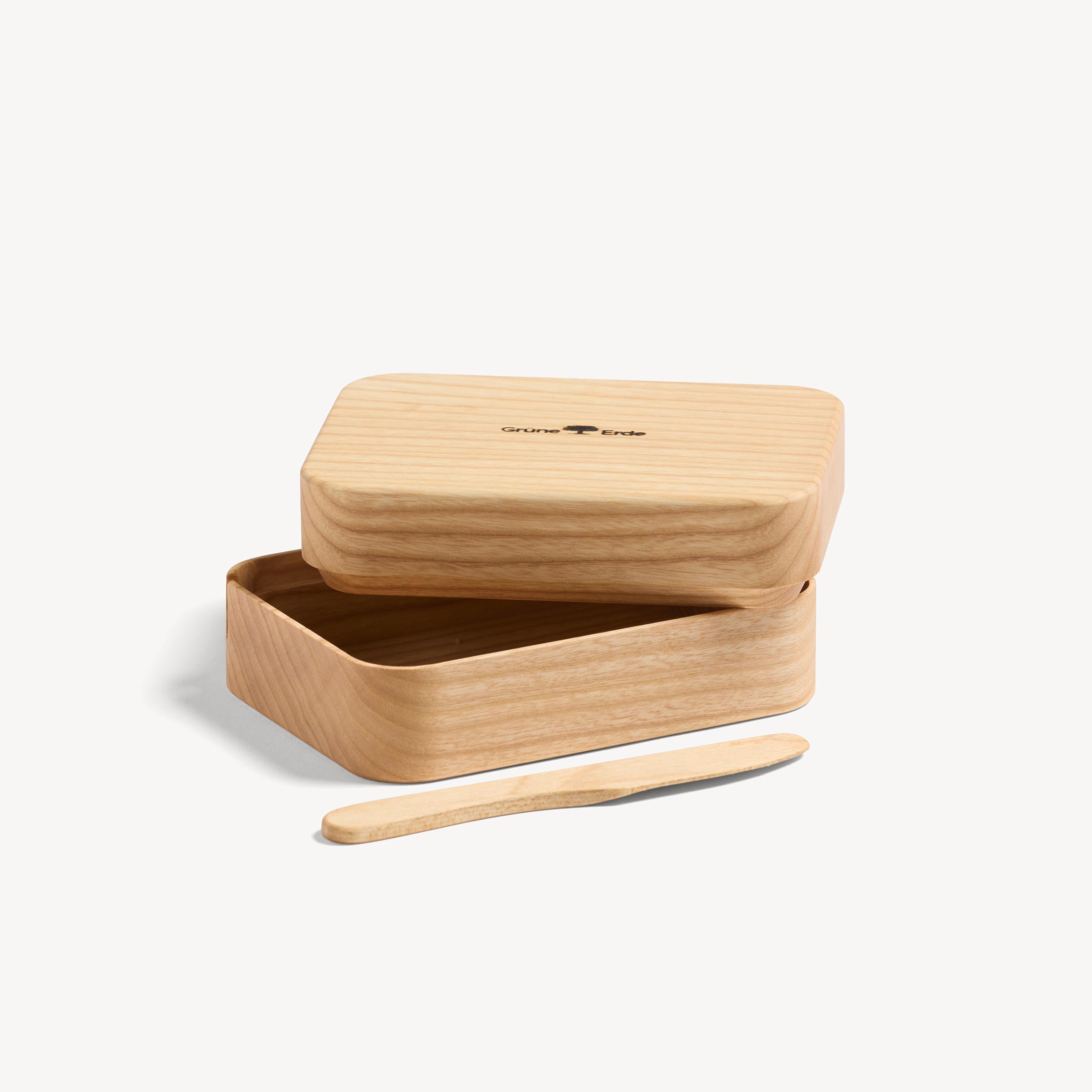 Butterdose mit Holzmesser