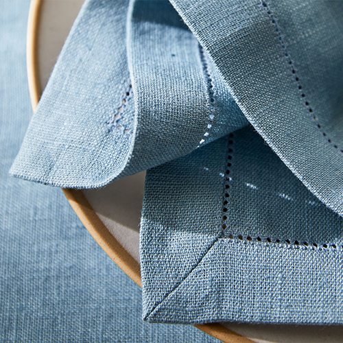 Blaues Tischset