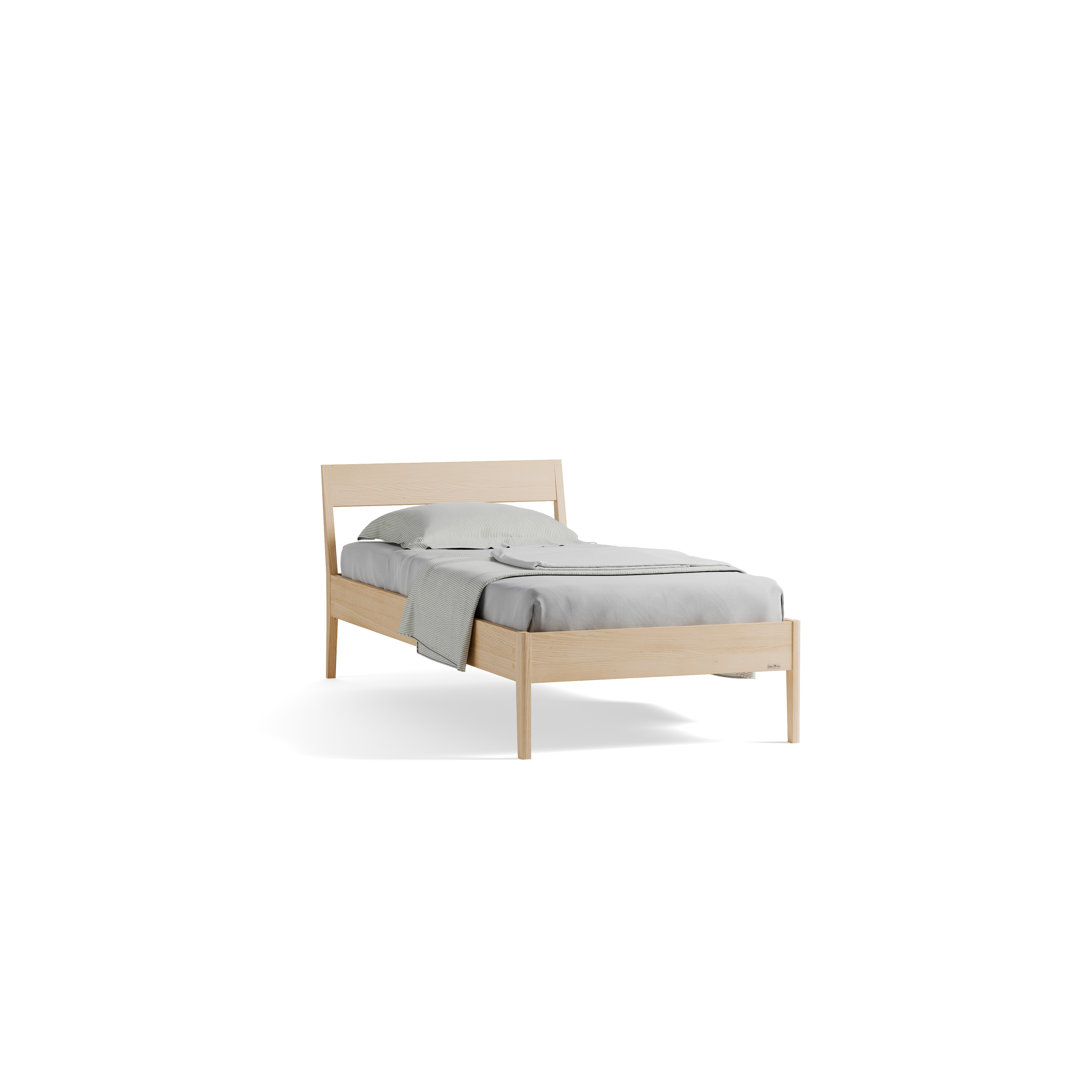 Bett Almeno mit Stegbetthaupt