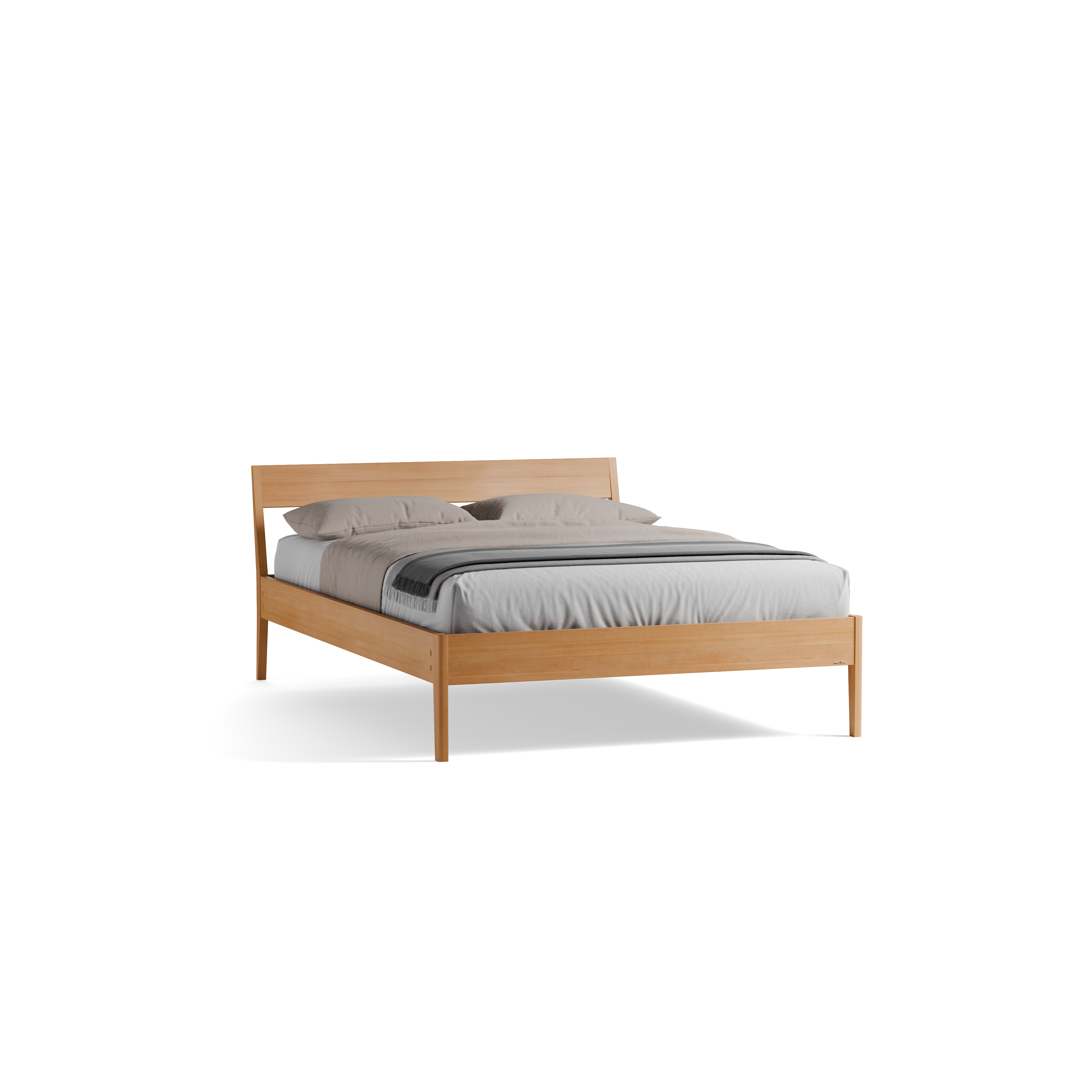 Bett Almeno mit Stegbetthaupt