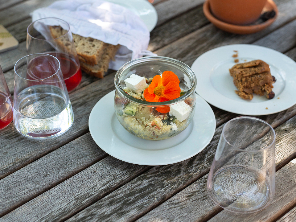 Gedeckter Tisch