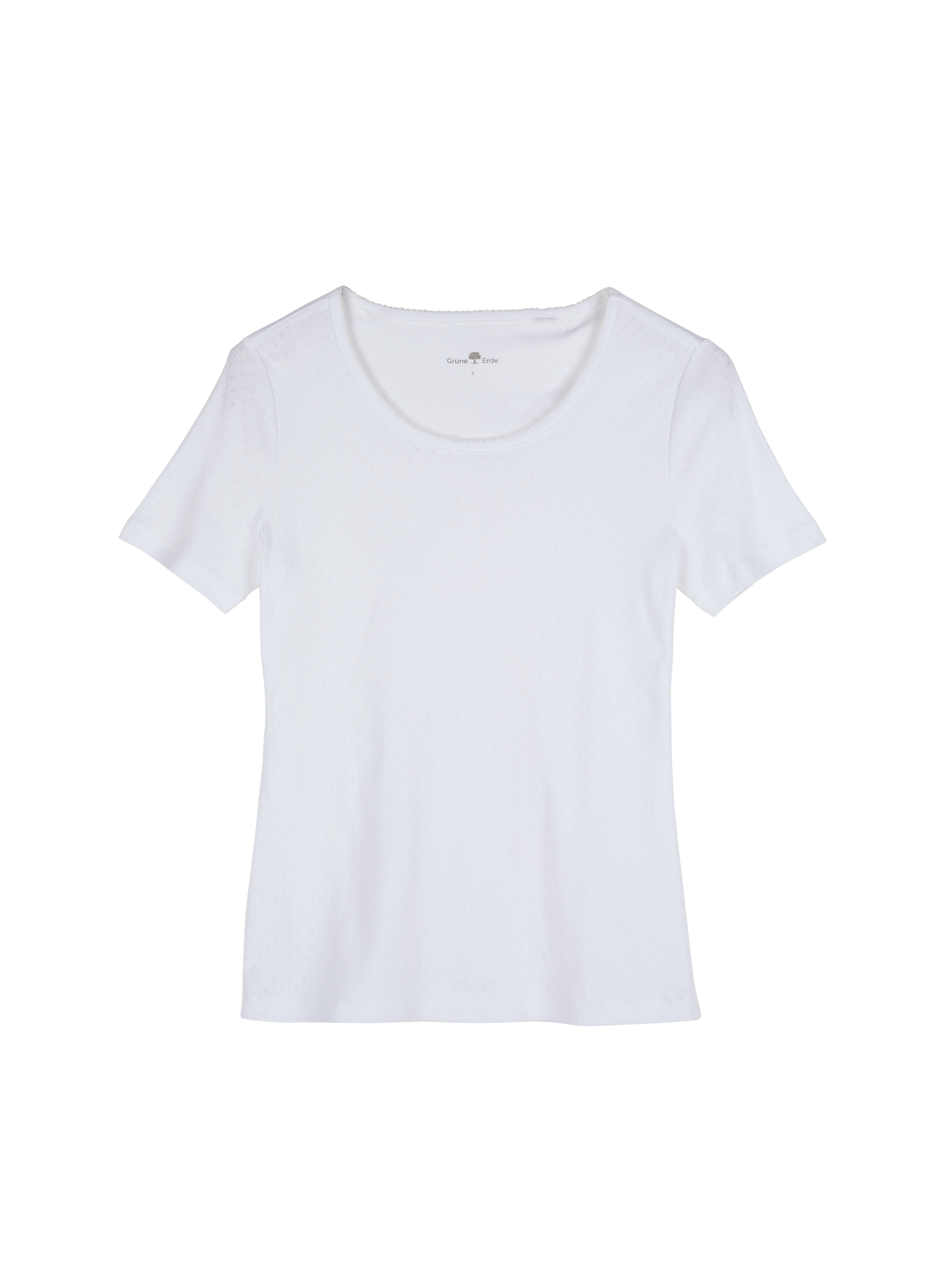 Schlafshirt Kurzarm aus Bio-Baumwolle