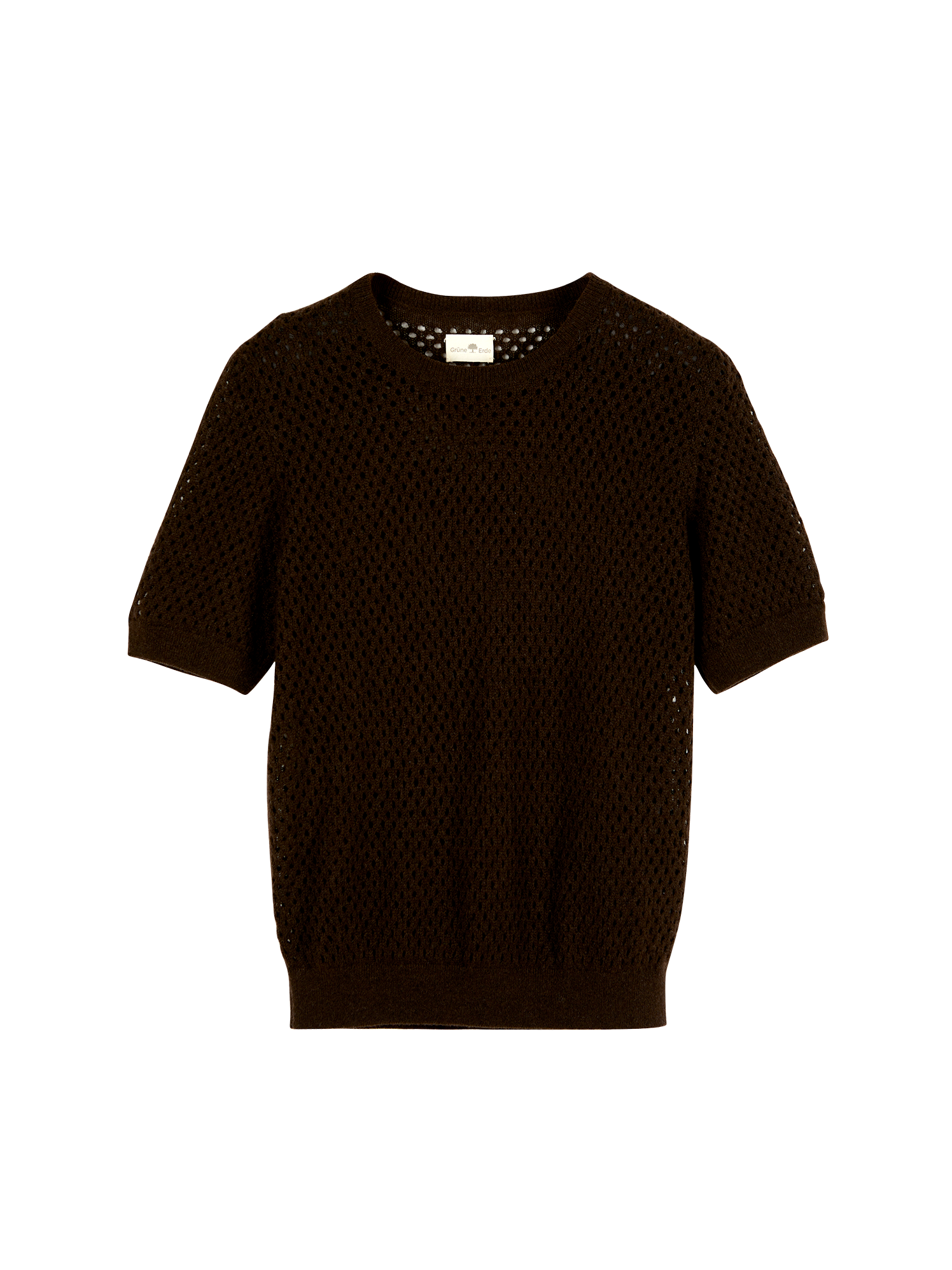 Kurzarmpullover aus Yakwolle
